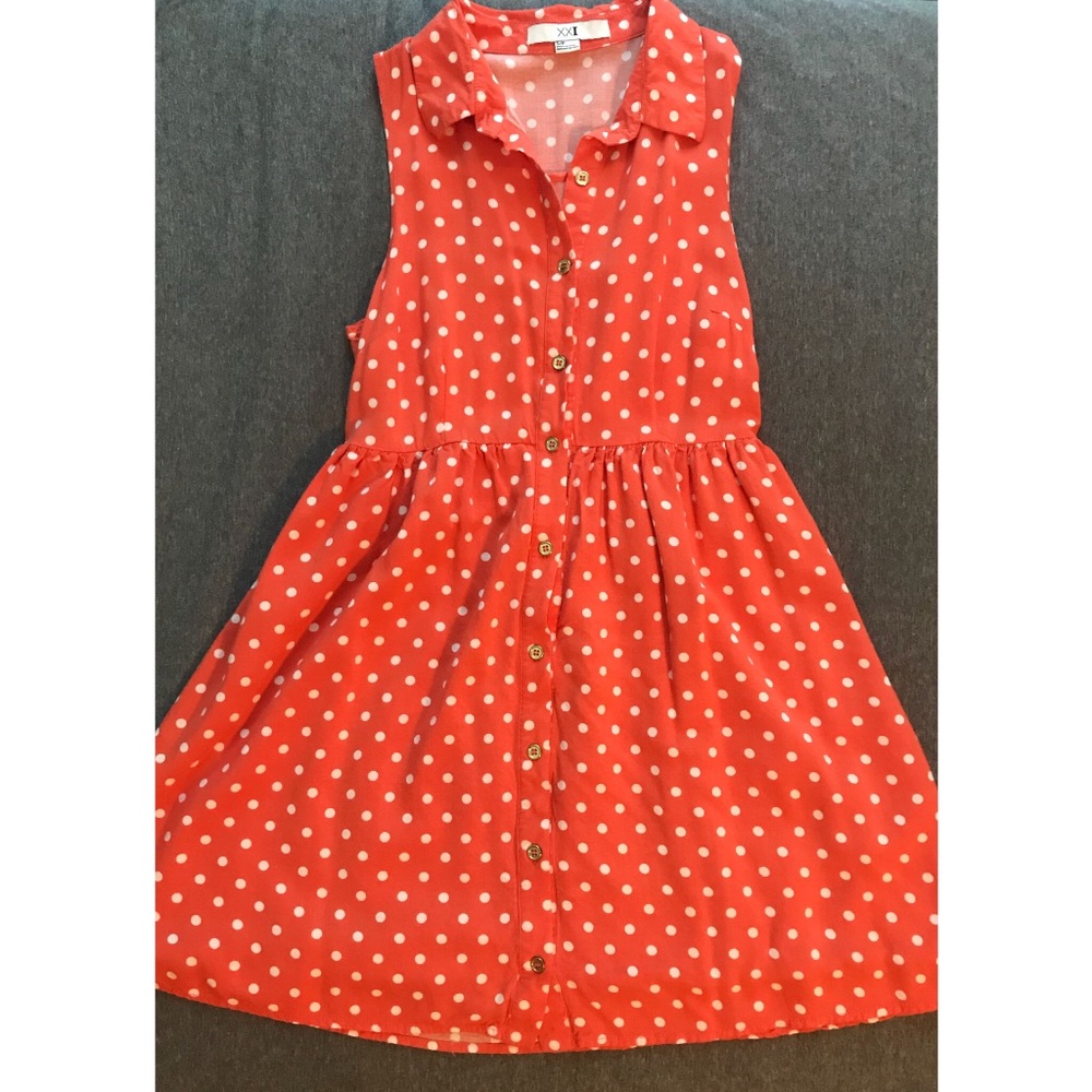 Forever 21 polka dot mini dress